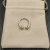 David Yurman 2.3mm Gold and Silver Renaissance Blue Diamond Pavé Ring