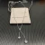 David Yurman Sterling Silver Starburst Cluster Necklace