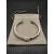 David Yurman Silver 7mm Diamond Single X Cuff Bracelet