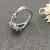 David Yurman Square Pavé Diamond Ring