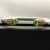 David Yurman 7mm Gold-Tone End Caps Sterling Silver Cable Cuff Bracelet 5-Row Pavé Light Green Diamonds