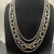 David Yurman Gold and Silver 29mm Multi-Row Chain Necklace