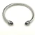 David Yurman 5mm Cable Classics Rotating Purple Diamond Cuff Bracelet