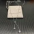 David Yurman Sterling Silver Starburst Cluster Necklace