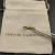 David Yurman Gold and Silver 2.8mm Petite Cable Green Pavé Diamond Ring