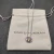 David Yurman 7mm Cable Twist Square Champagne Diamond Pendant Necklace, 1.5mm Chain, Length 45cm + 5cm