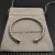 David Yurman 6mm Sterling Silver Round-End Cable Cuff Bracelet