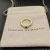 David Yurman Gold 2.8mm Petite Cable Purple Pavé Diamond Ring