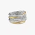 David Yurman 16mm Seven-Row Crossover Ring