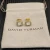David Yurman 7mm Gold Square White Diamond Stud Earrings