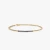 David Yurman 1.7mm Pavé Bar Blue Diamond Bracelet