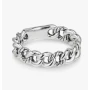 David Yurman Silver 5mm Hoop Band Ring