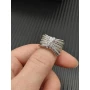 David Yurman Silver Pavé Diamond Bow Ring