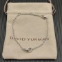 David Yurman 8mm Sterling Silver Double Ring Cable Bracelet