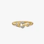 David Yurman Gold 2mm Link Ring